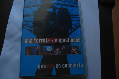 Dvd Ana Torroja Miguel Bose Girados En Concierto