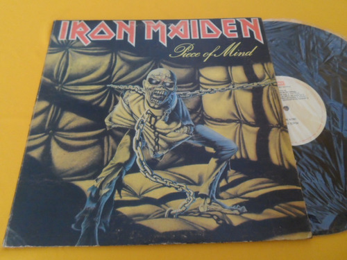 Disco Vinilo Lp Iron Maiden  Piece Of Mind Ref 25v