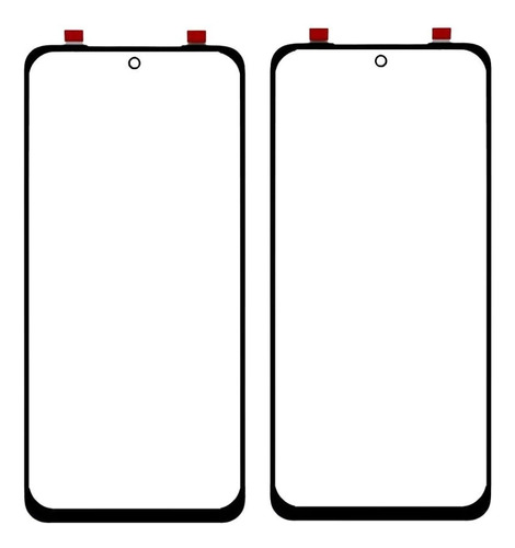 Pantalla Vidrio Visor Repuesto Para Xiaomi Redmi Note 10s