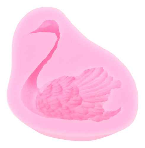 Molde De Silicona Para Fondant Swan, 5 Piezas, Reutilizables