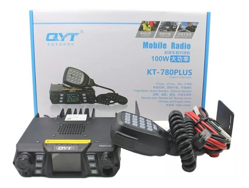 Radio Móvil Uhf 100watts Marca Qyt Kt 780plus Uhf