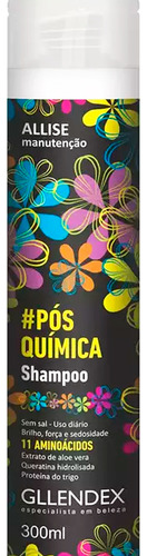 Gllendex Allise Manutencao Pos Quimica Shampoo + Enjuague 6c