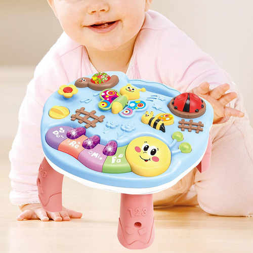 Mesa Musical Para Brinquedos Para Bebês De 6 A 12 Meses,