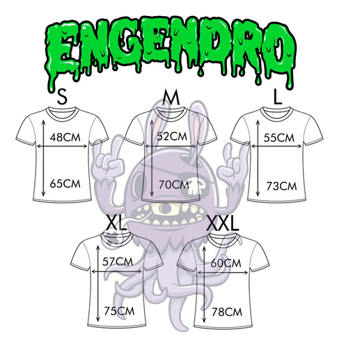 Imagen 6 de 6 de Lamb Of God - Skull Wizard - Remera
