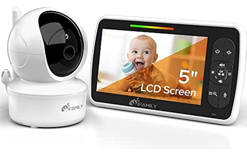 Baby Monitor - 5? Vigilabebés De Video Con Pantalla Grande C