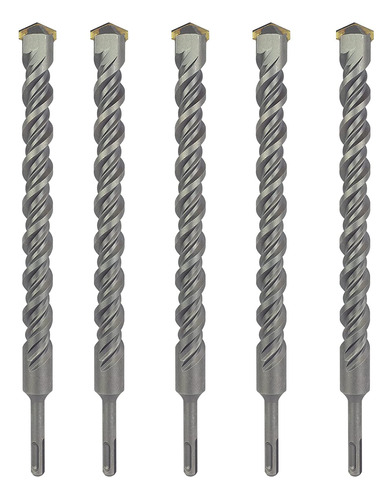 Sds Más Hammer Drill Bit 5pcs 9/16 In. X 6 In. Masonry Concr