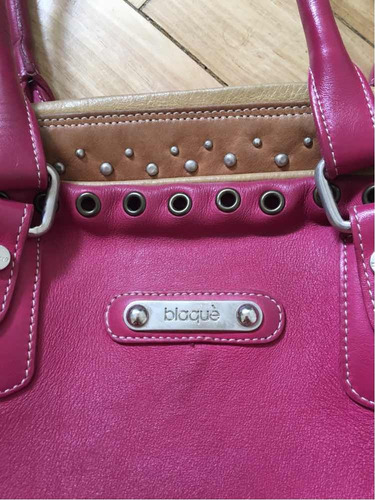 Cartera Blaque Fucsia/ Camel