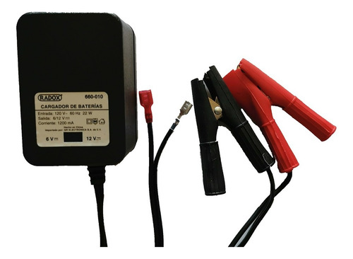 Cargador Universal Para Baterias 6-12 Volts 