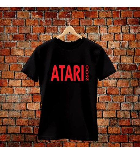 Polera Unisex Gamers Game Retro Atari 2600 Algodon Estampado