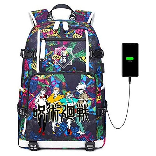 Go2cosy Anime Jujutsu Kaisen Mochila Daypack Student Vb23g