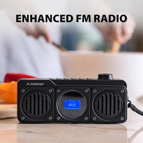 Avantree Boombyte: Radio Fm Porttil Con Bluetooth Y Mp3
