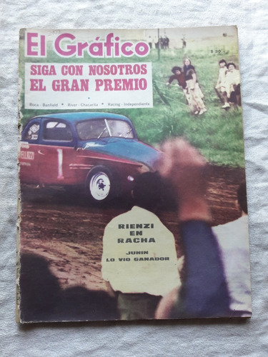 Revista El Grafico N° 2402 Año 1965 Rienzi Ganador En Junin