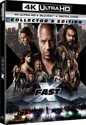 Fast X 4k Ultra Hd + Blu-ray + Digital Code