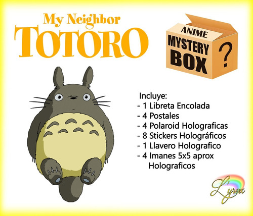 Totoro Caja Misteriosa Mystery Box Exclusiva Ghibli Anime