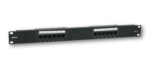 Patch Panel De 12 Puertos Cat6e Oferta Cat6 Nivel 6