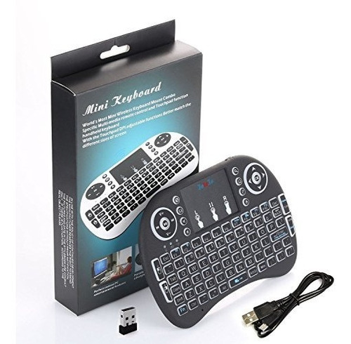 Mini Keyboard Backlit Wireless Usb Multimedia 