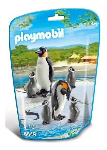 6649 Pinguinos & Crias Zoologico Animales Playmobil