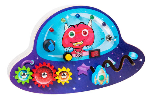 Tablero De Actividades Iluminado Para Niños Pequeños -