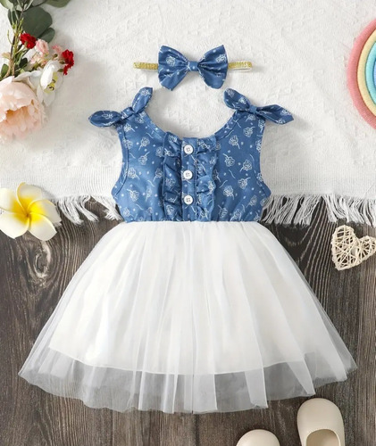 Vestido De Tul Para Bebe