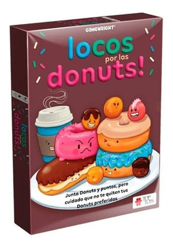 Juego De Mesa Locos Por Las Donuts ! Top Toys Original