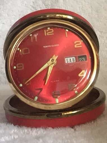 Reloj Despertador Vintage Pieza De Colección!!! Años 60