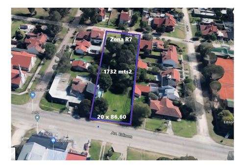 Imagen 11 de 11 de Lote De 1732 M² En Av Edison Entre Garcia Lorca Y Benito Lynch