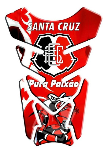 Adesivo Tankpad Protetor Tanque Santa Cruz Futebol Clube 3