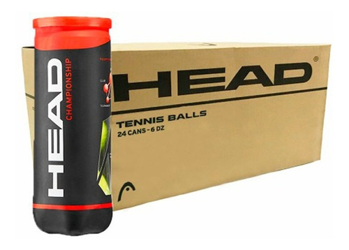 Caja De Pelotas Head Championship X24 Tubos Envíos País