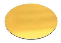 Comprar 2 Bases Discos Bandejas Para Tortas Postres 28 Cm Doradas