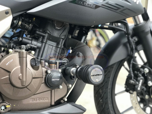Sliders Macizo Para Suzuki Gixxer 150 Y 250 Nkd