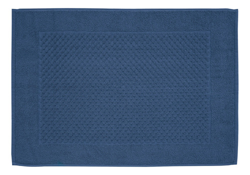 Toalha Para Piso Felpudo Prime Algodão 50x70 Azul Döhler