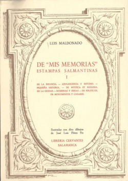 Libro Tomo 1 De Mis Memorias Estampas Salmantinasde Lc