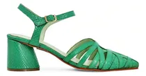 Comprar Sandalias Carla Saverio Di Ricci 24vz0500 Cuero Verde