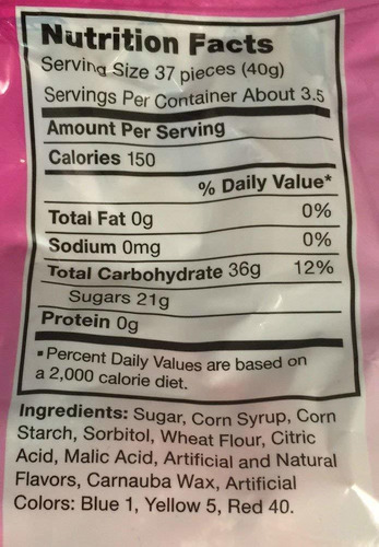 Haribo Sour Sghetti Gummi Candy, 5 Oz, (pack De 2)