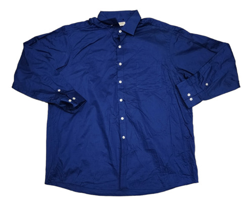 Camisa Michael Kors 2xl 18 34-35 Big Azul