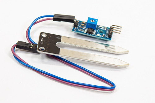 Imagen 2 de 10 de Módulo Sensor De Humedad De Suelo Tierra Arduino