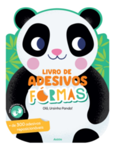 Livro De Adesivos - Formas: Olá, Ursinho Panda!, De A Auzou. Editora Auzou, Capa Mole Em Português