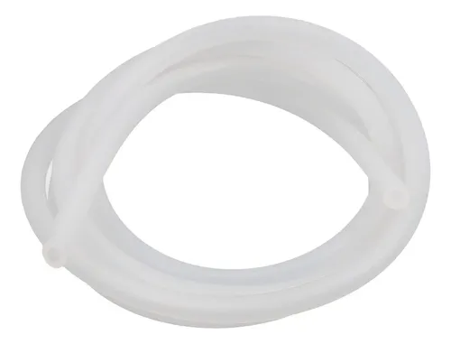 Tubo De Silicona Transparente De 1 Metro, 2 Mm De Diámetro Interior Y 3 Mm Exterior, Flexible, Para Bombas, Drenaje, Acuarios Y Elaboración De Cerveza