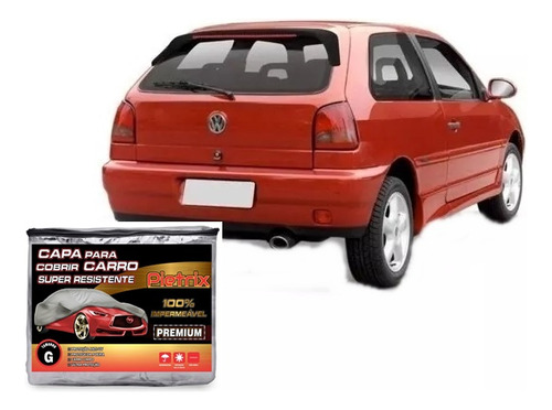 Capa Cobrir Carro Gol Quadrado Forrada E Impermeável