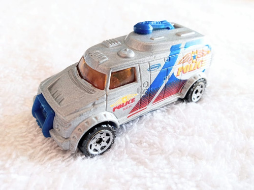 Robot Truck, Matchbox, China, 2000, Police, Abre Puerta