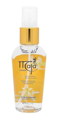 Fragancia Corporal Dama Flor Azahar Maja 60 Ml