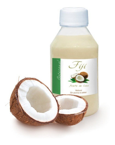 Aceite De Coco Puro Y 100% Natural Prensado En Frío 125grs