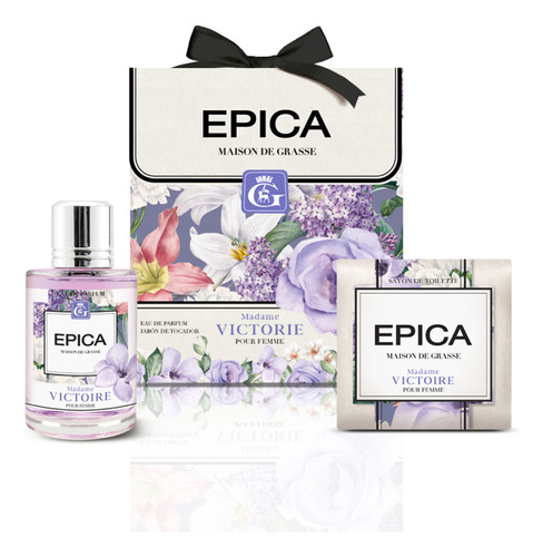 Epica Estuche Edp X 50 Ml + Jabon X 90 Grs Victoire 