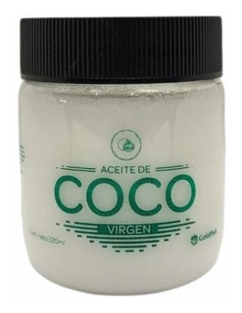 Aceite De Coco Virgen Goldfish X 220 Ml Pet