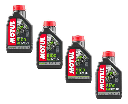 Óleo Motul 5100 4t 10w-30 Api Sl - 04 Litros