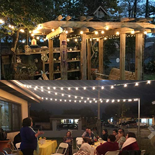 Luces De Cuerda Para Exteriores Para Patio De 7.6 Metros Con
