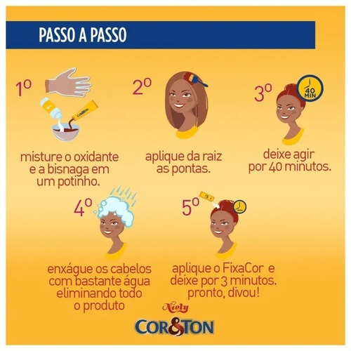 Tintura Cor E Ton 2.0 Preto Tinta Cabelo