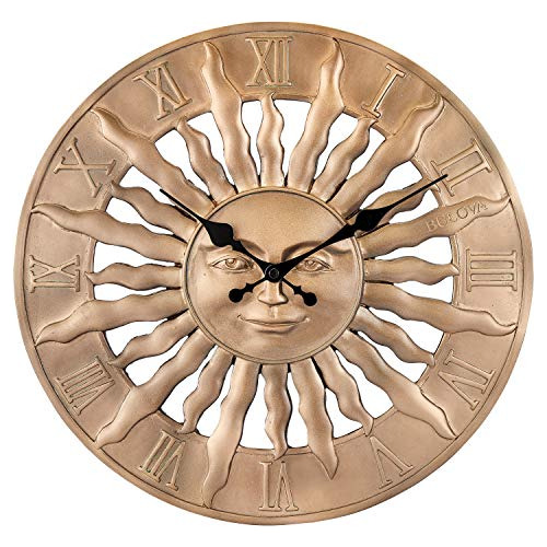 Reloj De Pared Sunrise Interiores/exteriores, 14.3 , Br...