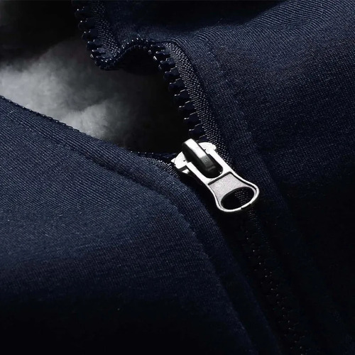 Conjunto De Moletom Masculino Frio Con Blusa Forrada Pesada
