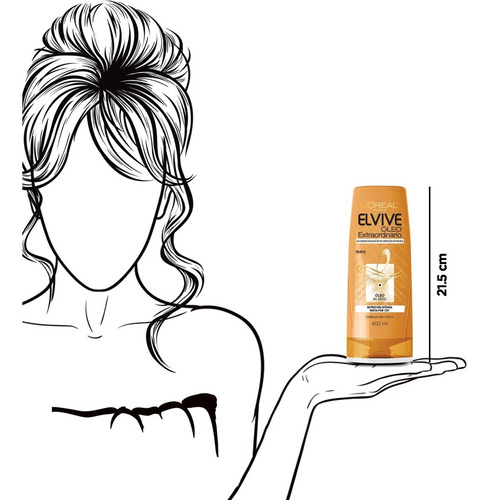 Acondicionador Oleo Extraordinario Coco X400 Elvive Loreal